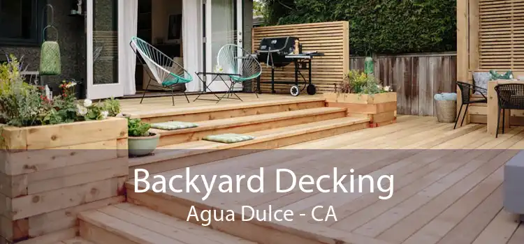 Backyard Decking Agua Dulce - CA