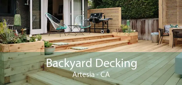 Backyard Decking Artesia - CA