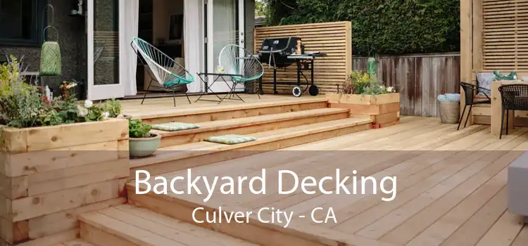 Backyard Decking Culver City - CA