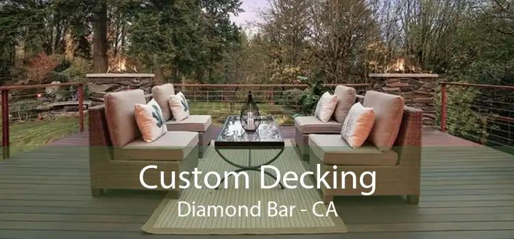 Custom Decking Diamond Bar - CA