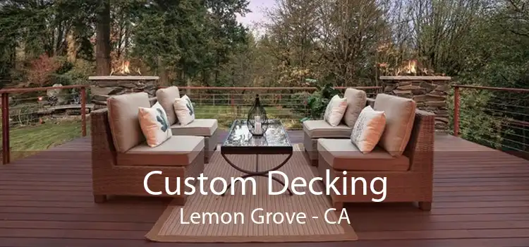 Custom Decking Lemon Grove - CA