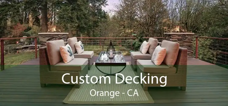 Custom Decking Orange - CA