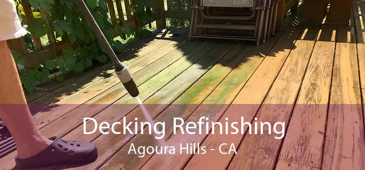 Decking Refinishing Agoura Hills - CA