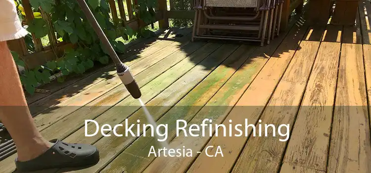 Decking Refinishing Artesia - CA