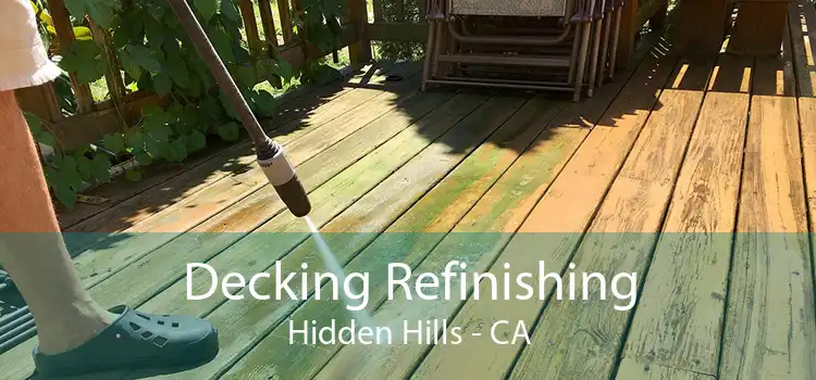 Decking Refinishing Hidden Hills - CA