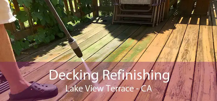 Decking Refinishing Lake View Terrace - CA