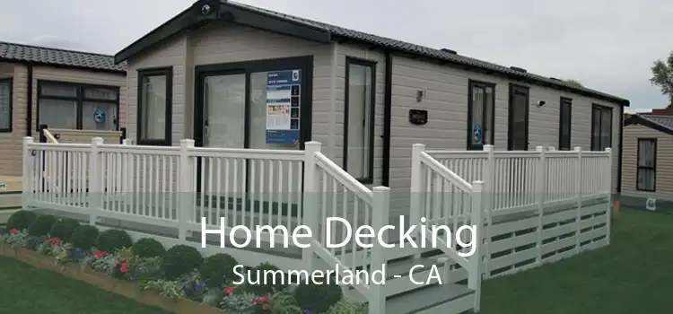 Home Decking Summerland - CA