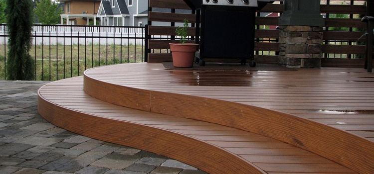 Backyard Platform Decking in Walnut, CA